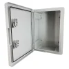 Ide Boîte De Dérivation-Abs352515 Coffret Abs étanche Ip65 350x250x150 Porte Opaque - Avec Plaque De Montage
