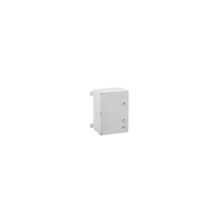 Ide Boîte De Dérivation-Abs352515 Coffret Abs étanche Ip65 350x250x150 Porte Opaque - Avec Plaque De Montage