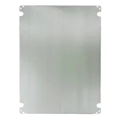Ide Abs504024 Coffret Abs étanche Ip54 500x400x240 Porte Opaque - Avec Plaque De Montage