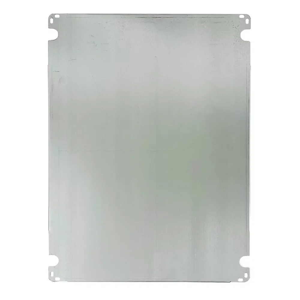 Ide Abs504024 Coffret Abs étanche Ip54 500x400x240 Porte Opaque - Avec Plaque De Montage