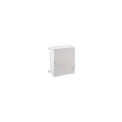 Ide Boîte De Dérivation-Abs504018 Coffret Abs étanche Ip54 500x400x180 Porte Opaque - Avec Plaque De Montage