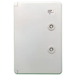 Ide Abs302013 Coffret Abs étanche Ip65 300x200x130 Porte Opaque - Avec Plaque De Montage