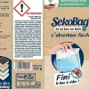 Seko Absorbeur d'humidité avec 1 sachet absorbeur Bag pour surface de 15 m²
