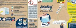 Seko Absorbeur d'humidité avec 1 sachet absorbeur Bag pour surface de 15 m²