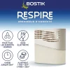 Bostik Absorbeur d'humidité avec 4 tablettes de 250 g Respire pour surface de 25 m²