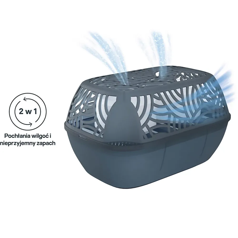 GoodHome Absorbeur D'Humidité-Absorbeur d'humidité 40m² + 2 recharges galet 450g
