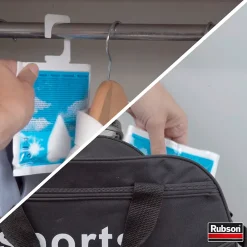Rubson Absorbeur D'Humidité-Absorbeur d'humidité Mini fresh lavande 2x50g