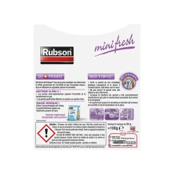 Rubson Absorbeur D'Humidité-Absorbeur d'humidité Mini fresh lavande 2x50g