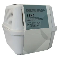 Absorbeur d'humidité 20m² + 1 recharge sachet 500g