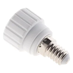 Zenitech Douille Électrique-Adaptateur de douille E14 vers GU10 à visser -