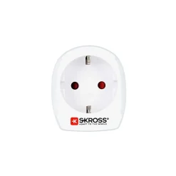 Skross Transformateur, Convertisseur Et Chargeur Usb-Adaptateur de voyage Prise Europe vers Angleterre