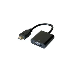 Securitegooddeal Câble Et Connectique Tv-adaptateur hdmi vers vga 25 cm