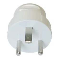 Diall Adaptateur Mâle 20A en femelle 16A blanc