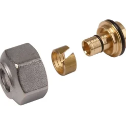 Giacomini Tube Et Raccord Per-Adaptateur PER droit - Diamètre 16 mm - Série R179 -