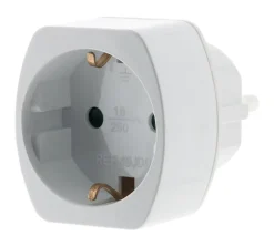 Zenitech Adaptateur prise voyage Allemagne vers France - Schuko -