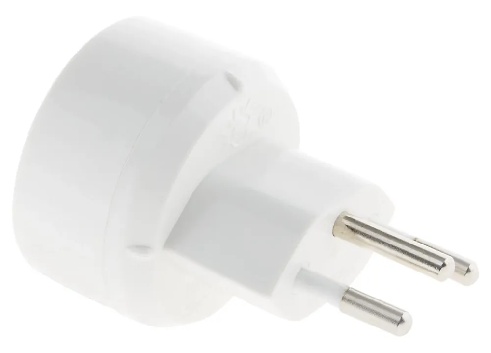 Zenitech Adaptateur prise voyage France/UE vers Suisse -
