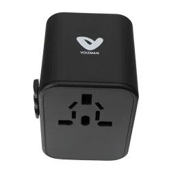 Voltman Adaptateur prise voyage universel - 5 ports USB -