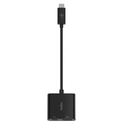 Belkin Chargeur Et Câble Usb-Adaptateur USBC vers HDMI 60W PD noir