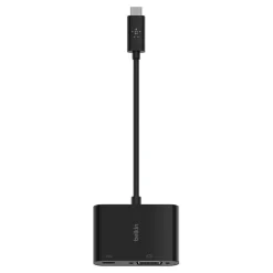 Belkin Chargeur Et Câble Usb-Adaptateur USBC vers VGA 60W PD noir