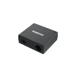 Igloo Adaptateur 230V vers 12V avec câble détachable 230V noir compact