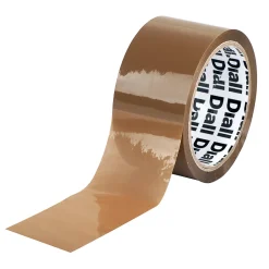 Diall Ruban Adhésif-Adhésif d'emballage marron, 50 mm x 100 m
