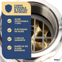 Swiss Aqua Technologies Adoucisseur D'Eau-Adoucisseur d'eau Anticalcaire innovant IPS Kalyxx RedLine G1 