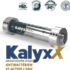 Swiss Aqua Technologies Adoucisseur D'Eau-Adoucisseur d'eau Anticalcaire Antibacterien innovant IPS Kalyxx Active G1/2 " femelle (IPSKXAG12)