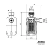 Swiss Aqua Technologies Adoucisseur d'eau Anticalcaire Antibacterien innovant IPS 100 Kalyxx MINI G 3/8" femelle (IPSKXMG38T)