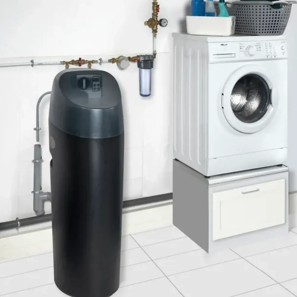 Apic Adoucisseur D'Eau-Adoucisseur d'eau ASPASIA 18L avec Accessoires + Mise en Service