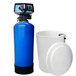 Toodo Adoucisseur D'eau Bi Bloc 50l Fleck 5600 Volumétrique Mécanique Complet Avec Accessoires