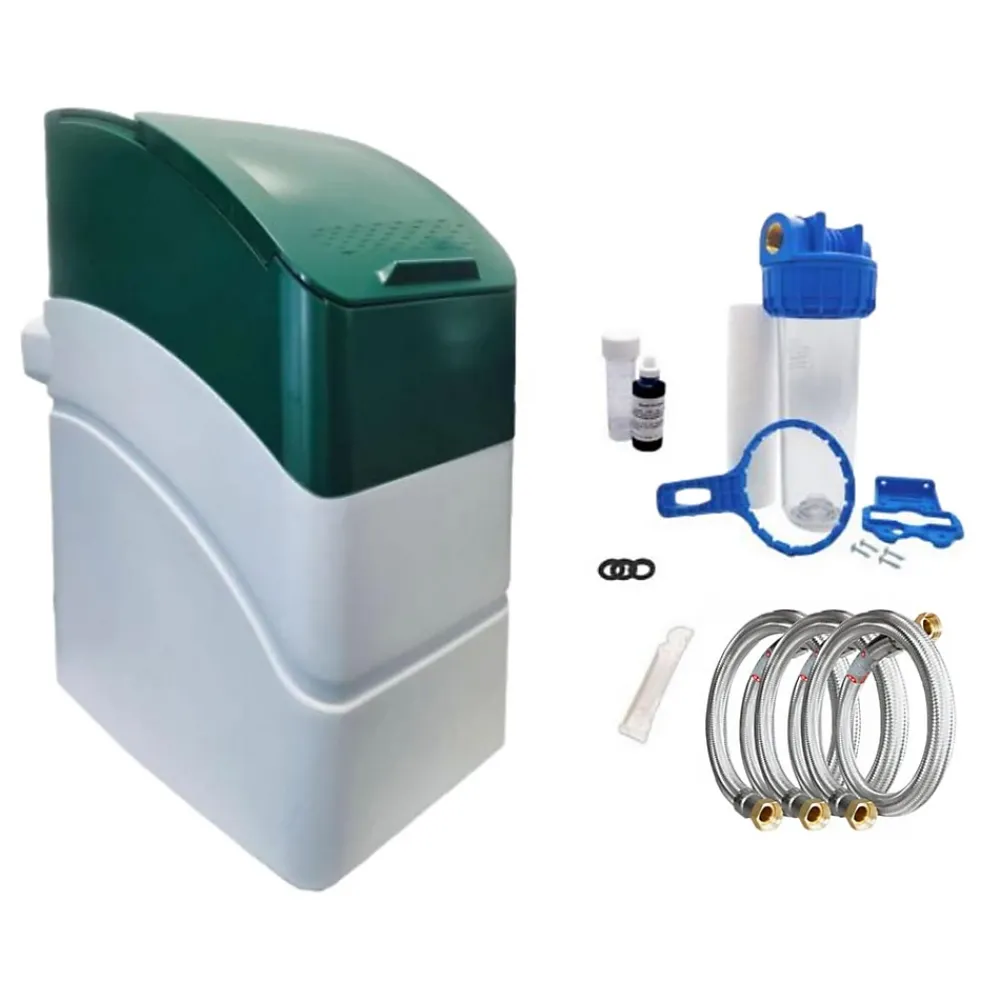 Toodo Adoucisseur D'Eau-Adoucisseur D'eau Sans électricité Kube 17l Vanne Volumétrique Mécanique - Complet Avec Accessoires