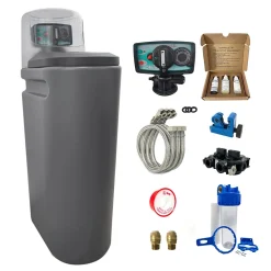 Toodo Adoucisseur D'Eau-Adoucisseur Eau 20L Fleck 5600 MV Mécanique Volumétrique Complet Avec Accessoires Fabriqué En France