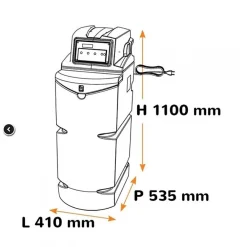 BWT Adoucisseur D'Eau-Adoucisseur New Access Compact - Cillit