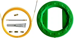 Stak Aiguille tire-fil SNAKE en fibre de verre diamètre 3 mm, 10 mètres. Avec kit de réparation et carter de rangement