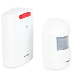 Fishtec Alarme Sans Fil-Alarme Détecteur de Présence - Carillon - 90 dB