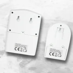 Fishtec Alarme Sans Fil-Alarme Détecteur de Présence - Carillon - 90 dB