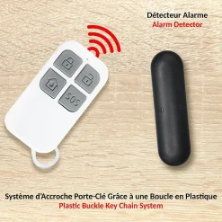 Fishtec Alarme Sans Fil-Alarme Porte et Fenêtre