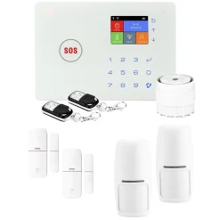 Lifebox Alarme Sans Fil-Alarme maison connectée 4G wifi et gsm amazone - - kit2