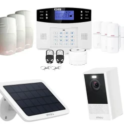 Lifebox Alarme maison connectée sans fil gsm avec caméra autonome evolution animal kit connecté 9