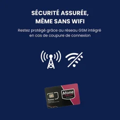 Daewoo Alarme maison sans fil avec écran tactile 7'' AM351 livrée avec 2 caméras Full HD et 12 accessoires - Sans abonnement