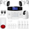 Lifebox Alarme maison sans fil gsm 4G et 3 caméras wifi kit ip3