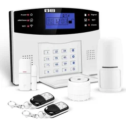 Lifebox Alarme maison sans fil gsm 4G et 3 caméras wifi kit ip3