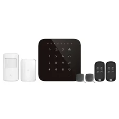 Lifebox Alarme Sans Fil-Alarme maison wifi et gsm 4G sans fil connectée Casa Noire - kit 1