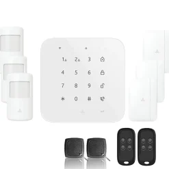 Lifebox Alarme maison wifi et gsm 4g sans fil connectée casa- kit 3