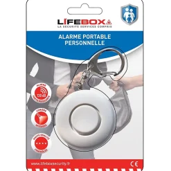 Lifebox Alarme Sans Fil-Alarme portable anti-vol et anti-agression