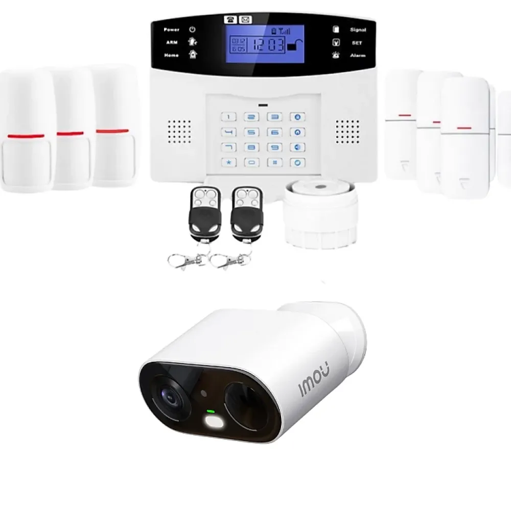 Lifebox Alarme sans fil pour appartement avec levée de doute evolution kit connecté 3
