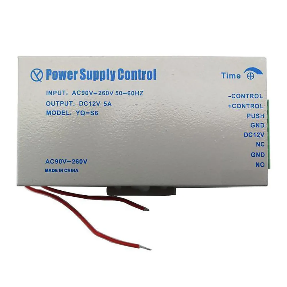 BT SECURITY Alimentation 230v / 12v 5a avec relais temporisée