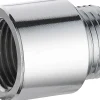 Raccord À Visser-Allonge robinet chromé 25 mm 15 x 21