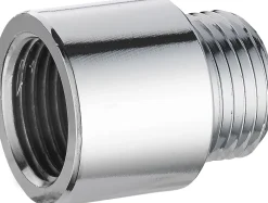 Raccord À Visser-Allonge robinet chromé 25 mm 15 x 21