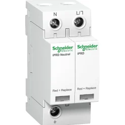 Schneider Electric A9l65501 Schneider - Parafoudre Phase Neutre De Type 2 Iprd65r - 65ka - Report De Signalisation